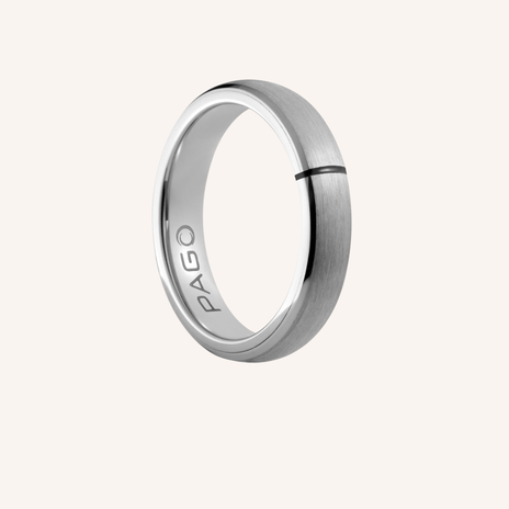 Slim Silver Rough PAGO